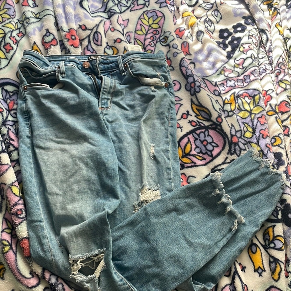 Abercrombie & fitch skinny jeans for sale